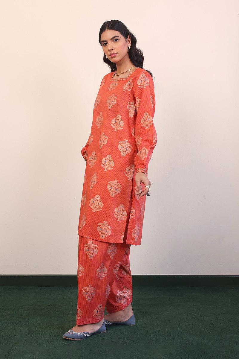Generation - 2- Piece Rivayat - Red - Lawn