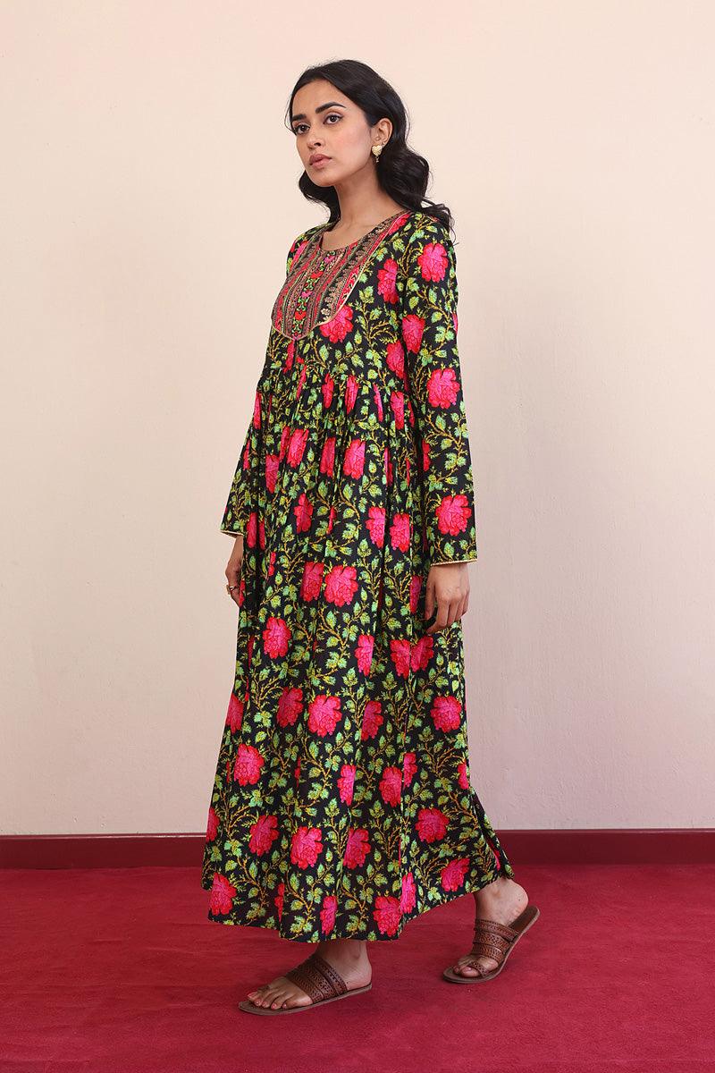 Generation - Afghani Dress - Black - Lawn - 1 Piece