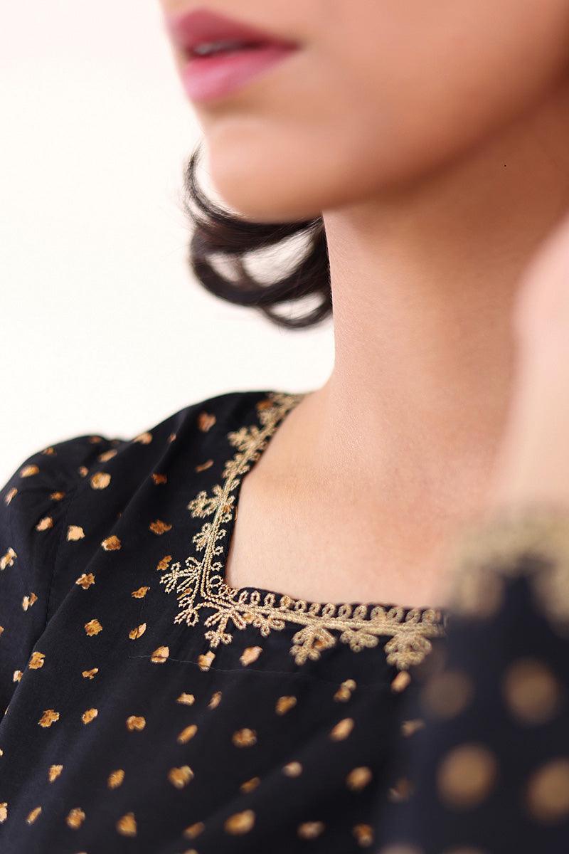 Generation - Muqaish 2-Piece - Black - Lawn