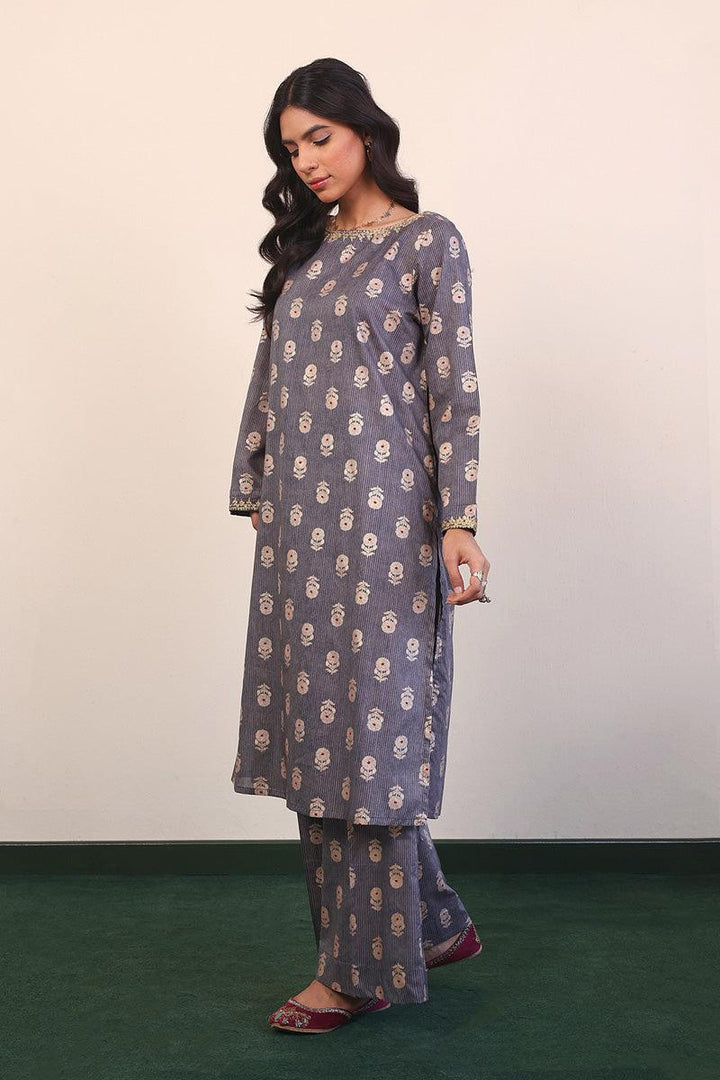 Generation - Rivayat Printed Set - Black - Lawn - 2 Piece