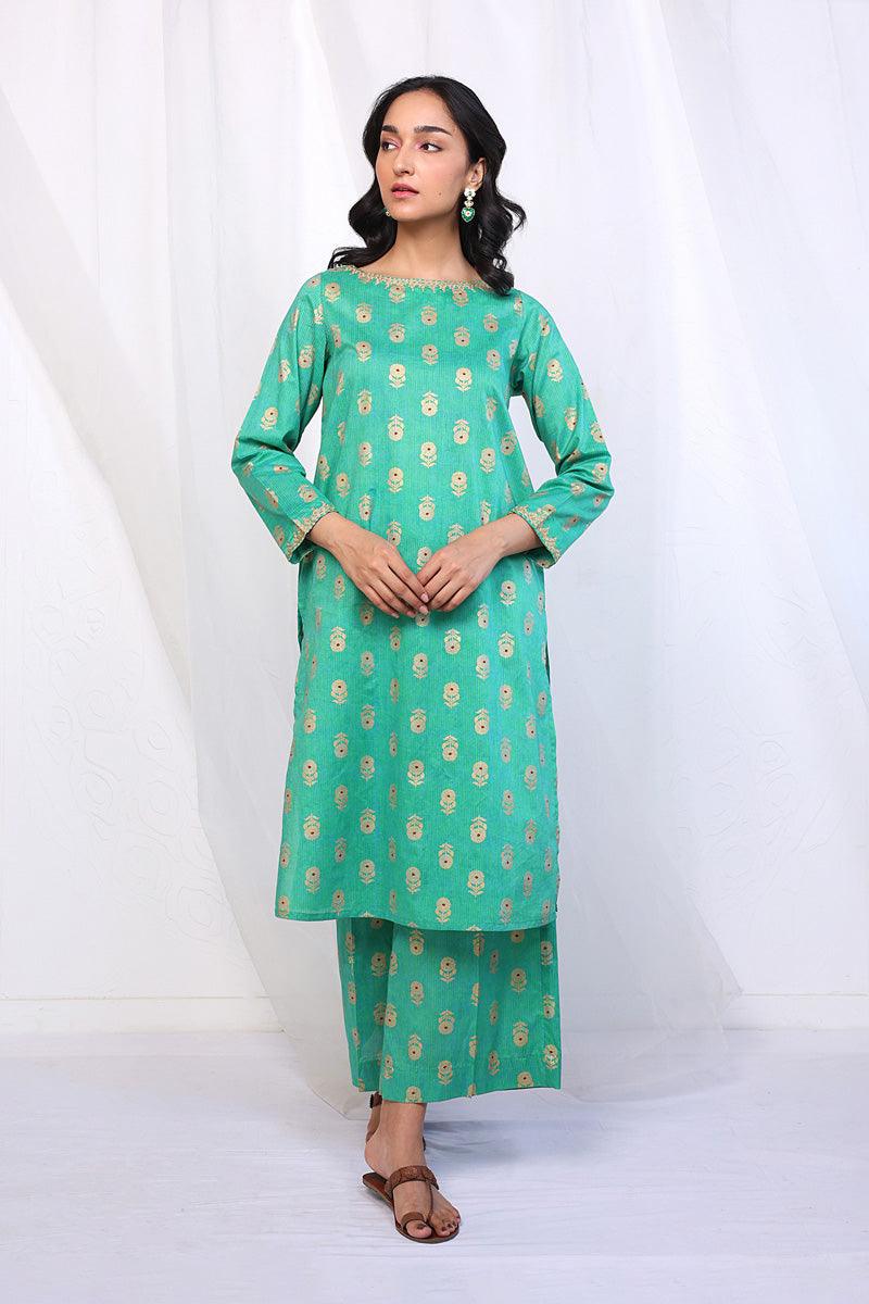 Generation - 2- Piece Rivayat - Green - Lawn