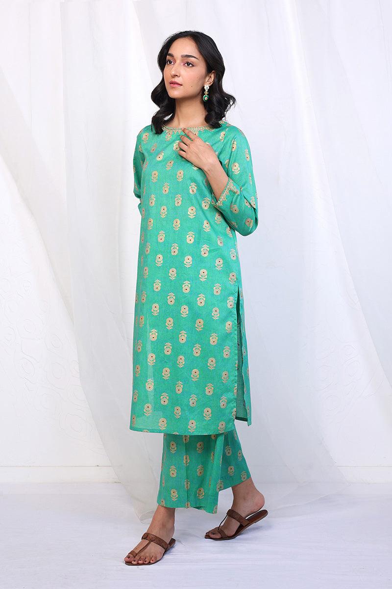 Generation - 2- Piece Rivayat - Green - Lawn