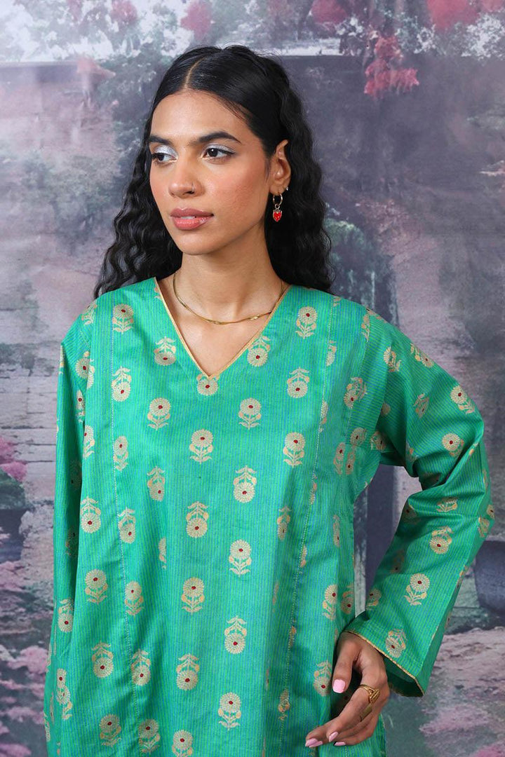 Generation - 2- Piece Rivayat - Green - Lawn