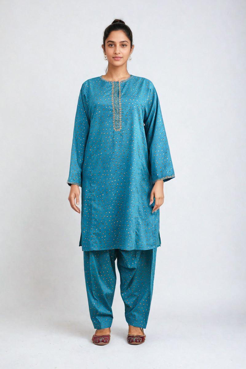 Generation - Muqaish 2-Piece - Ferozi - Lawn