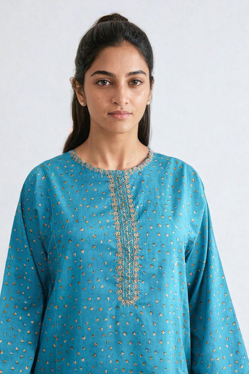 Generation - Muqaish 2-Piece - Ferozi - Lawn
