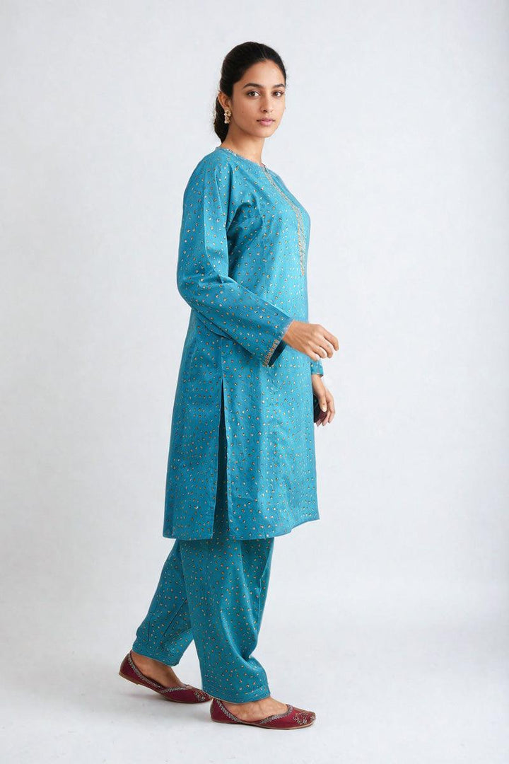 Generation - Muqaish 2-Piece - Ferozi - Lawn