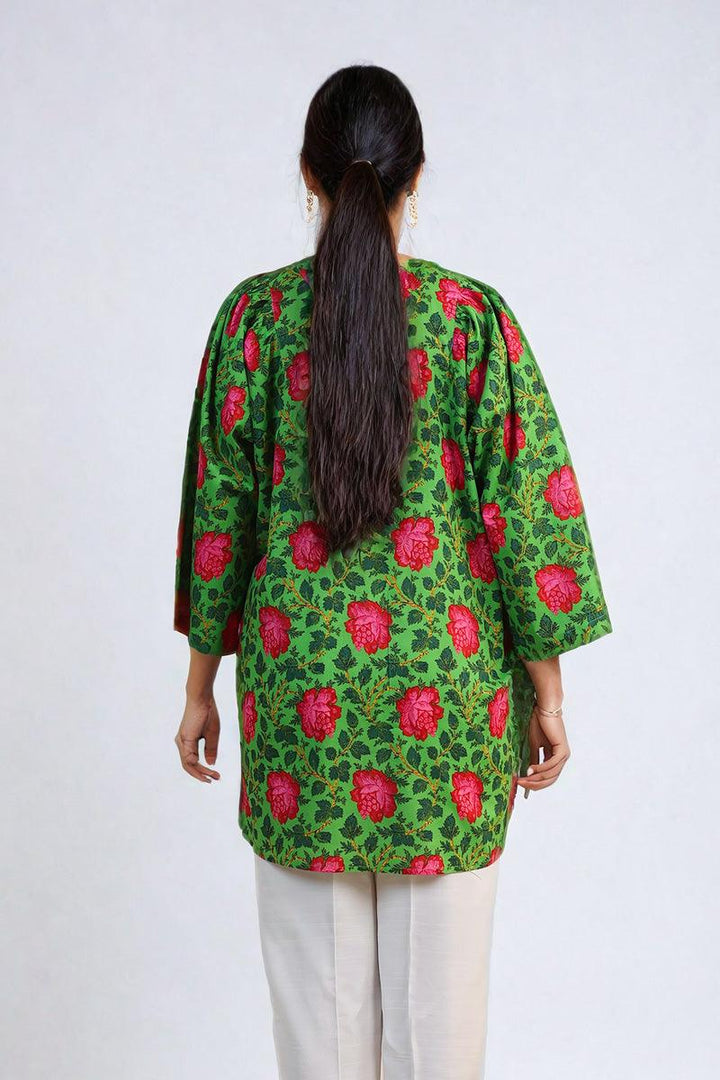 Generation - Afghani Top - Green - Lawn - 1 Piece