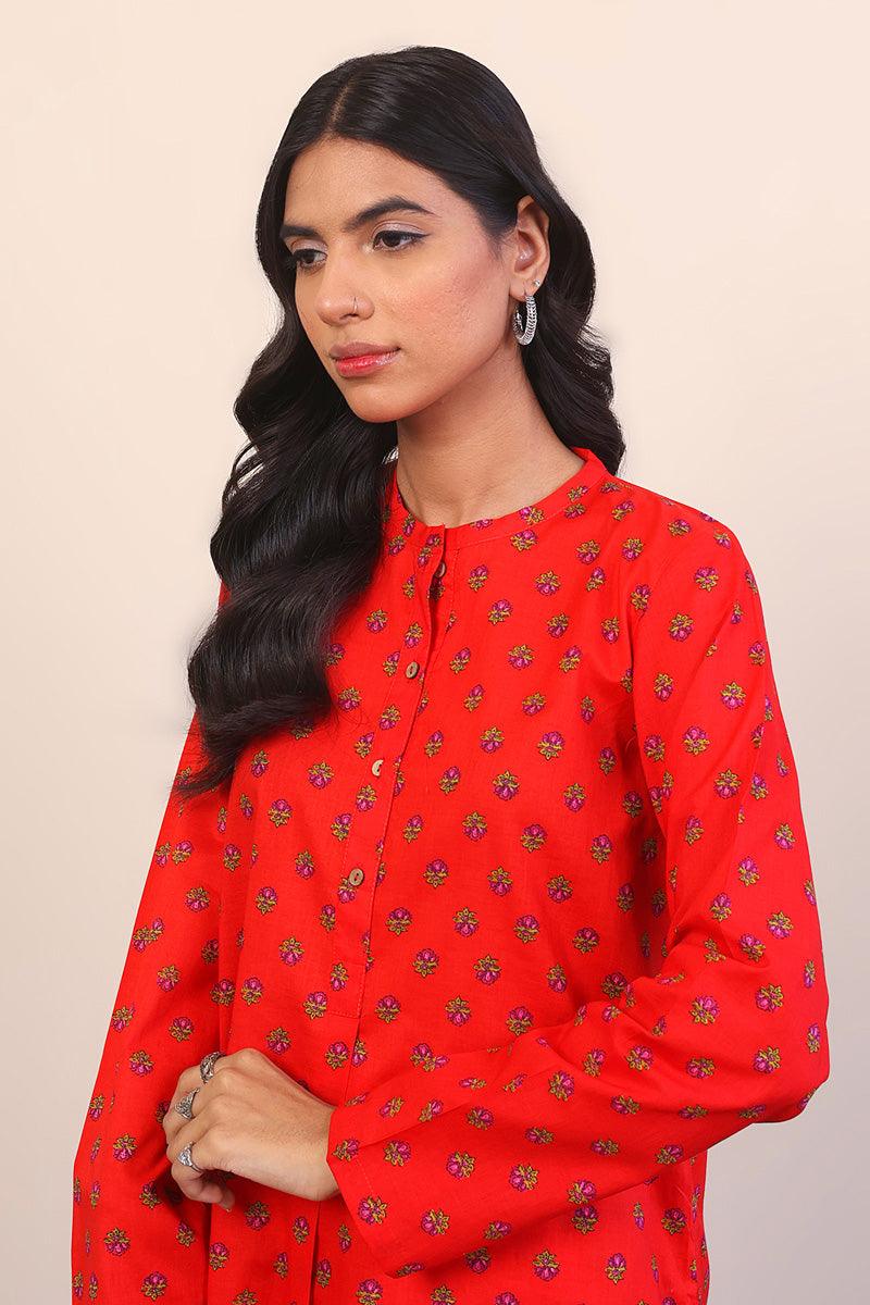 Generation - 2- Piece Afghani - Red - Lawn