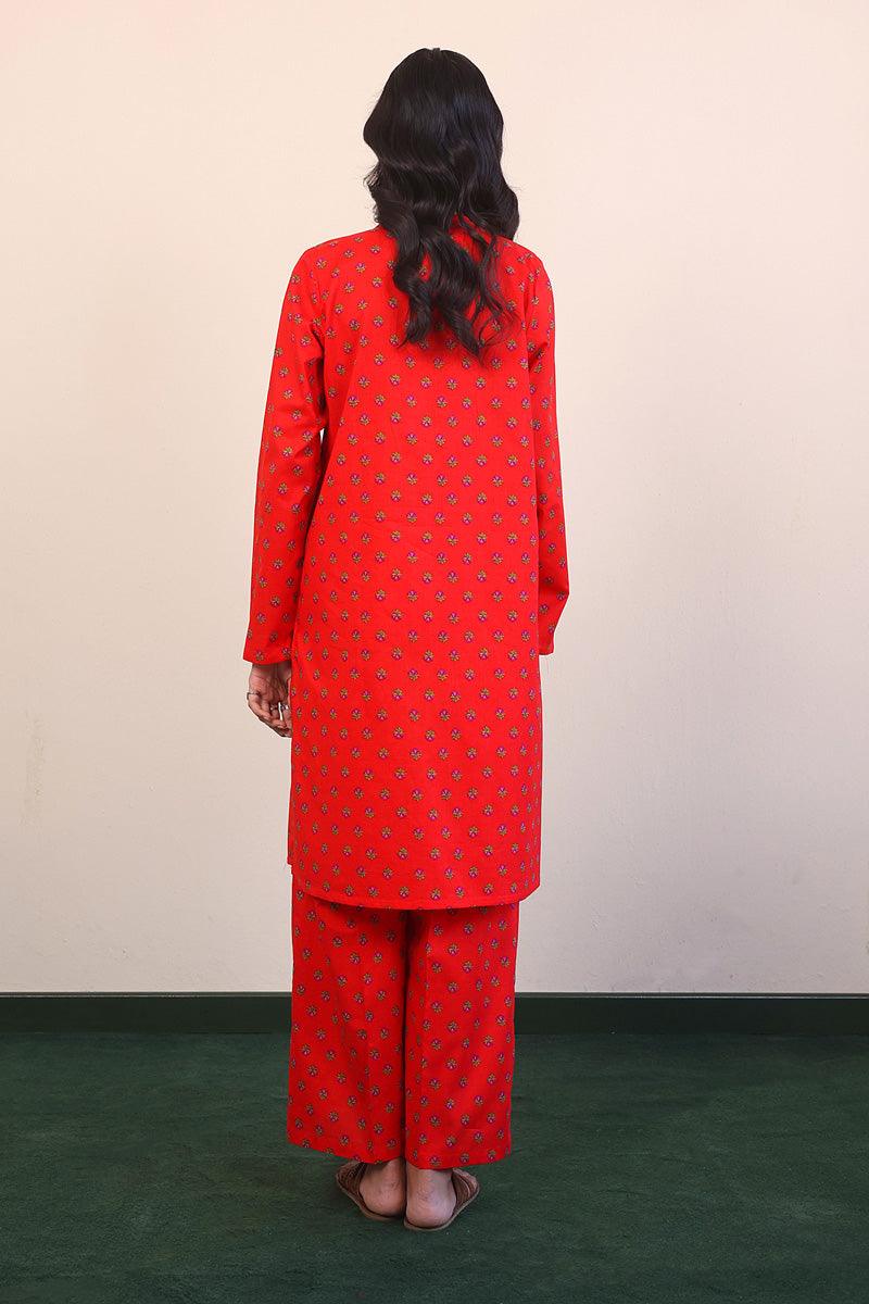 Generation - 2- Piece Afghani - Red - Lawn