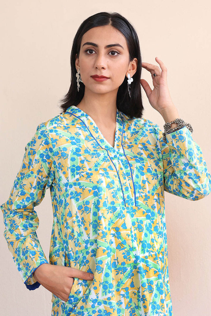 Generation - 2- Piece Floret - Blue - Lawn