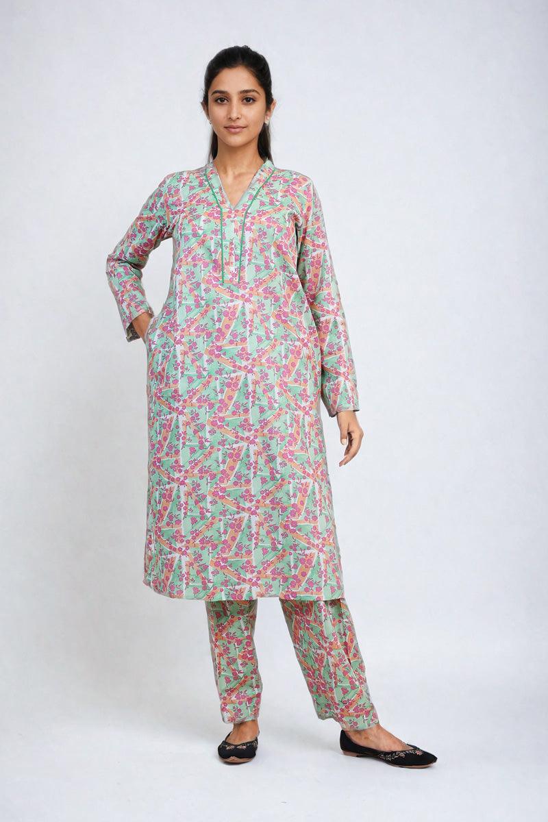 Generation - 2- Piece Floret - Pink - Lawn