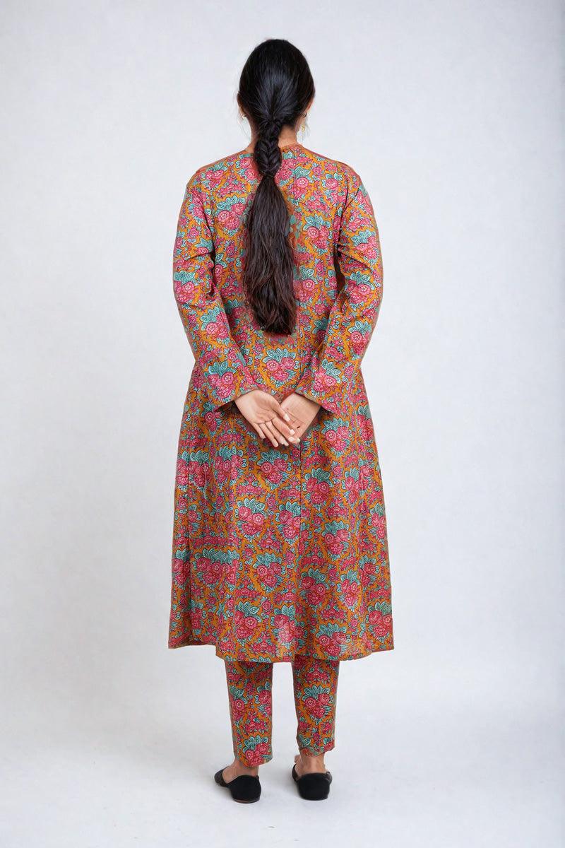 Generartion - Rumaal Printed Set - 2 Piece - Sea Green - Lawn