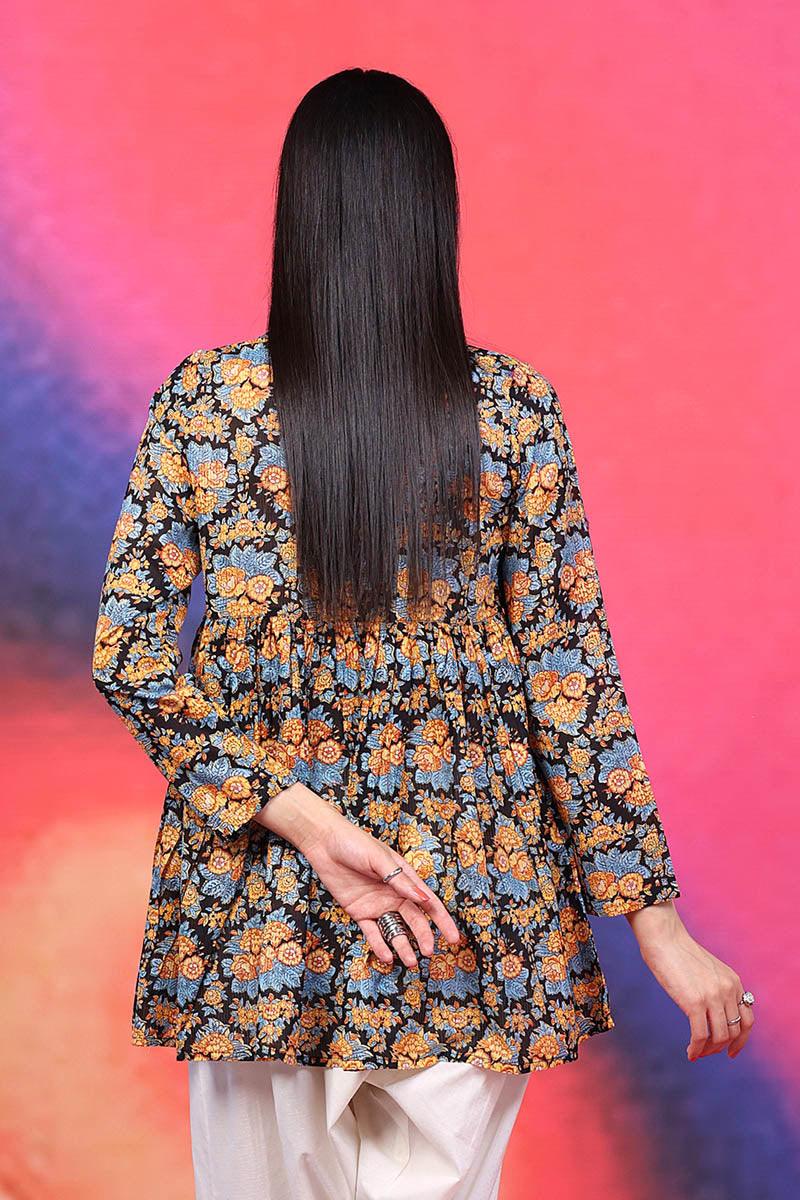 Generation - Summer Peplum - Black - Lawn - 1 Piece