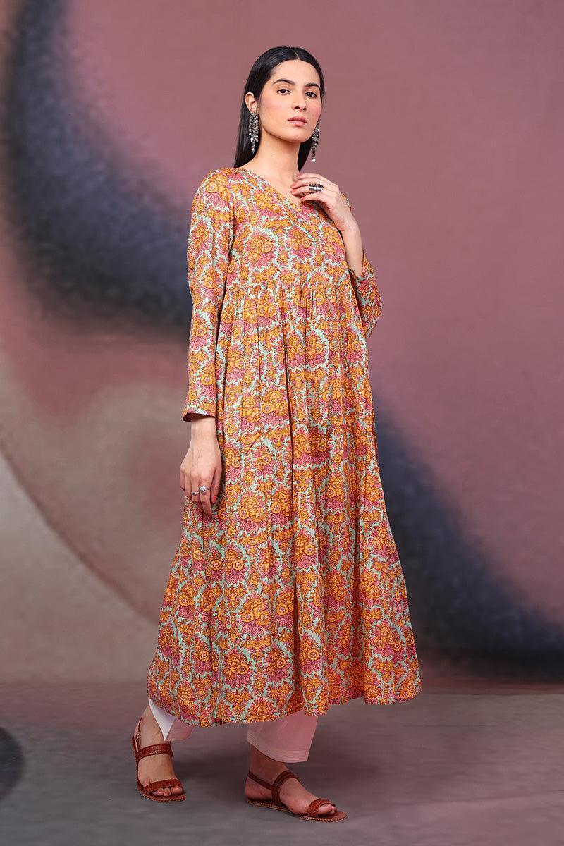 Generation - Rumaal Dress - Sea Green - Lawn - 1 Piece