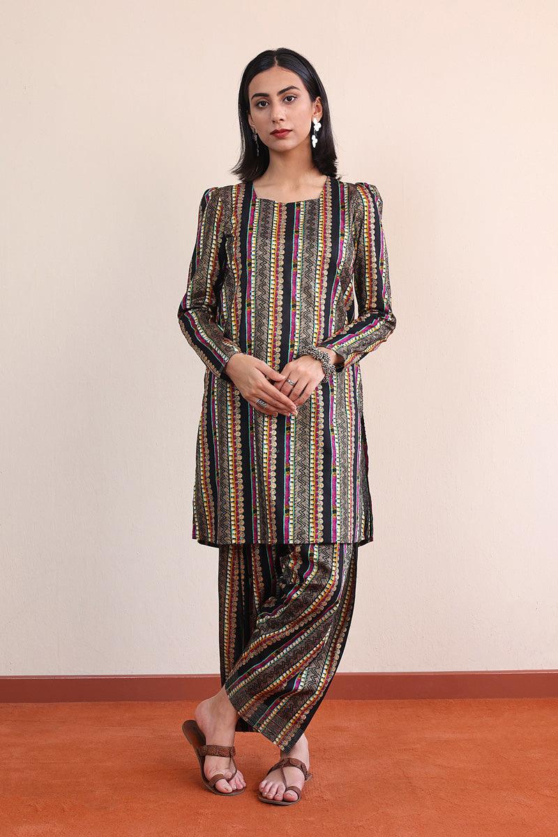 Generation - 2- Piece Zarnigar - Black - Lawn