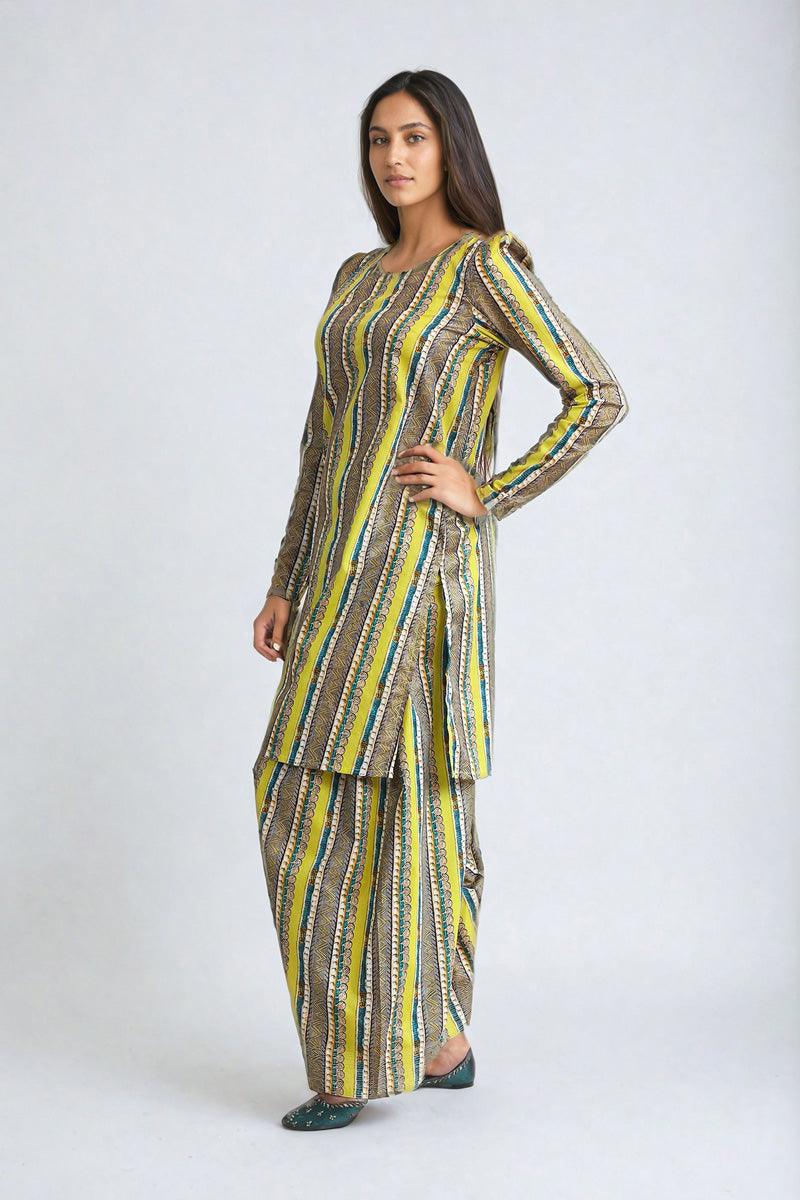 Generation - 2- Piece Zarnigar - Yellow - Lawn