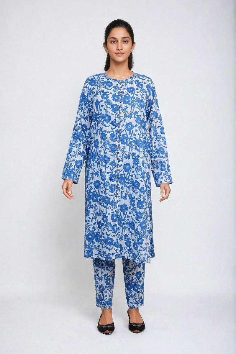 Generation - 2- Piece Floret - Blue - Lawn