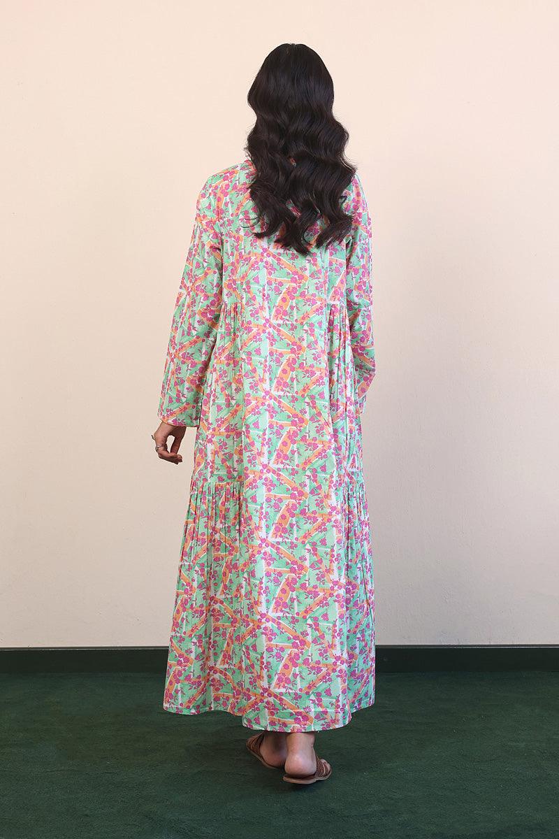 Generation - Floret Dress - Blue - Lawn - 1 Piece