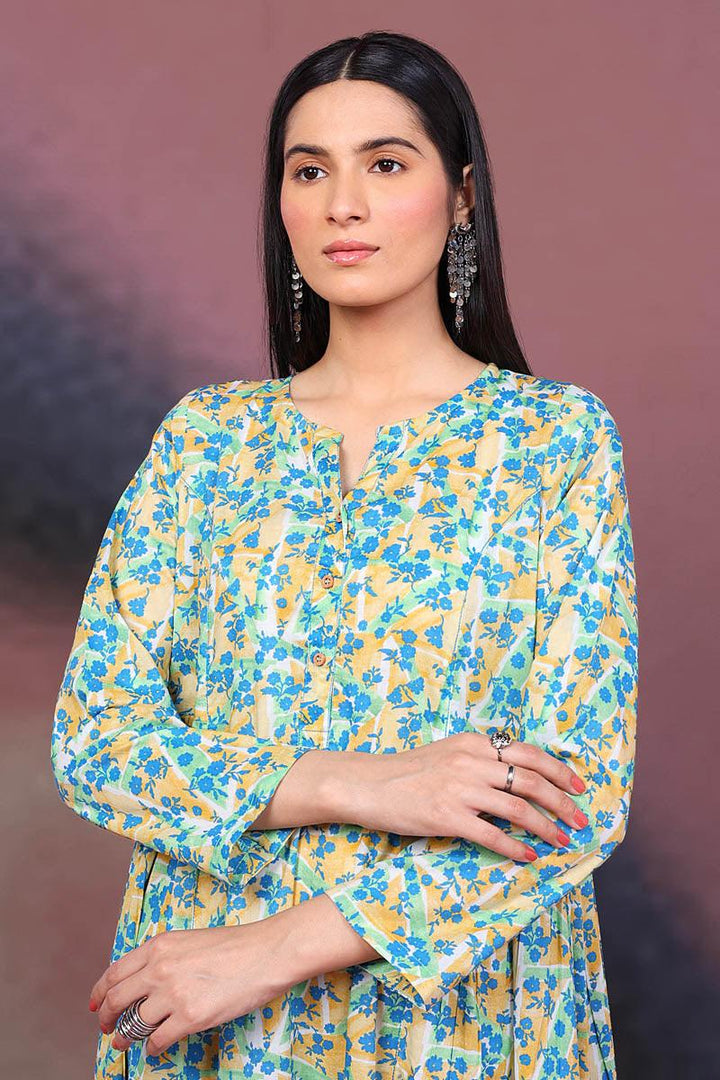 Generation - Floret Dress - Green - Lawn - 1 Piece
