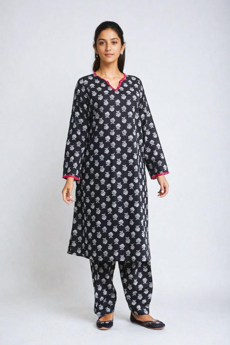 Generation - Sarasa 2-Piece Suit - Black - Lawn