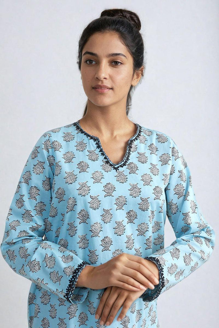 Generation - Sarasa 2-Piece Suit - Sky Blue - Lawn