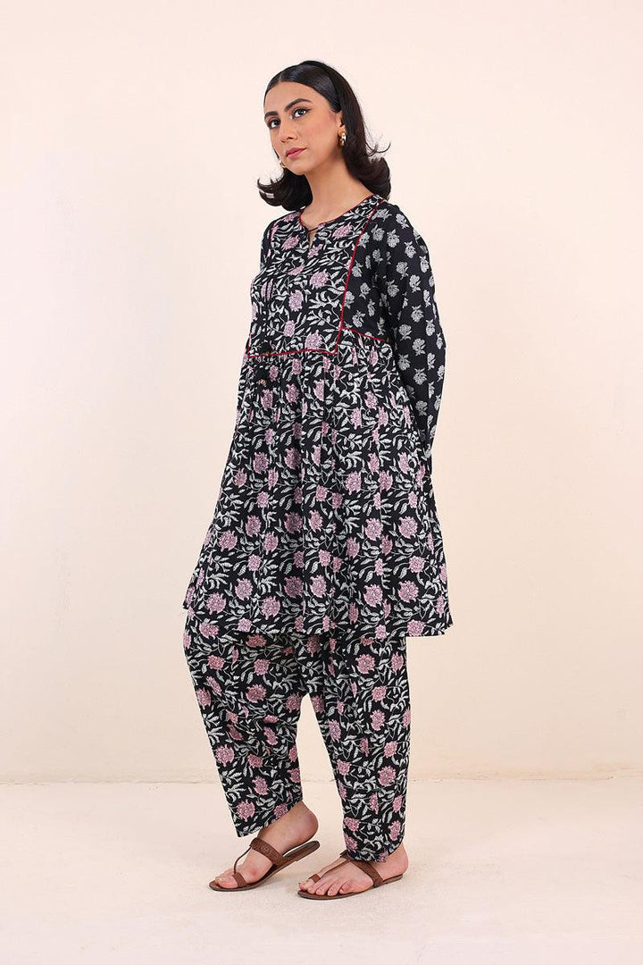 Generation - Sarasa Set - Black - Lawn - 2 Piece