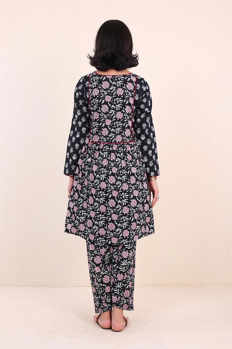 Generation - Sarasa Set - Black - Lawn - 2 Piece