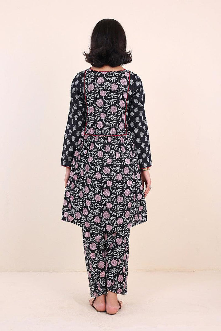 Generation - Sarasa Set - Black - Lawn - 2 Piece