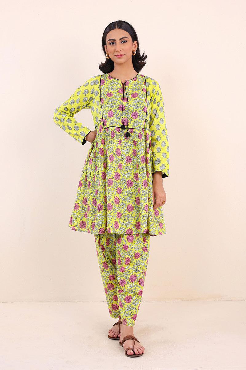 Generation - Sarasa Set - Yellow - Lawn - 2 Piece