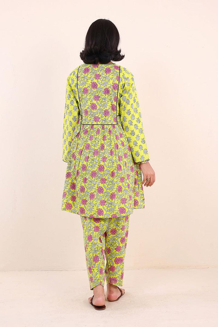 Generation - Sarasa Set - Yellow - Lawn - 2 Piece
