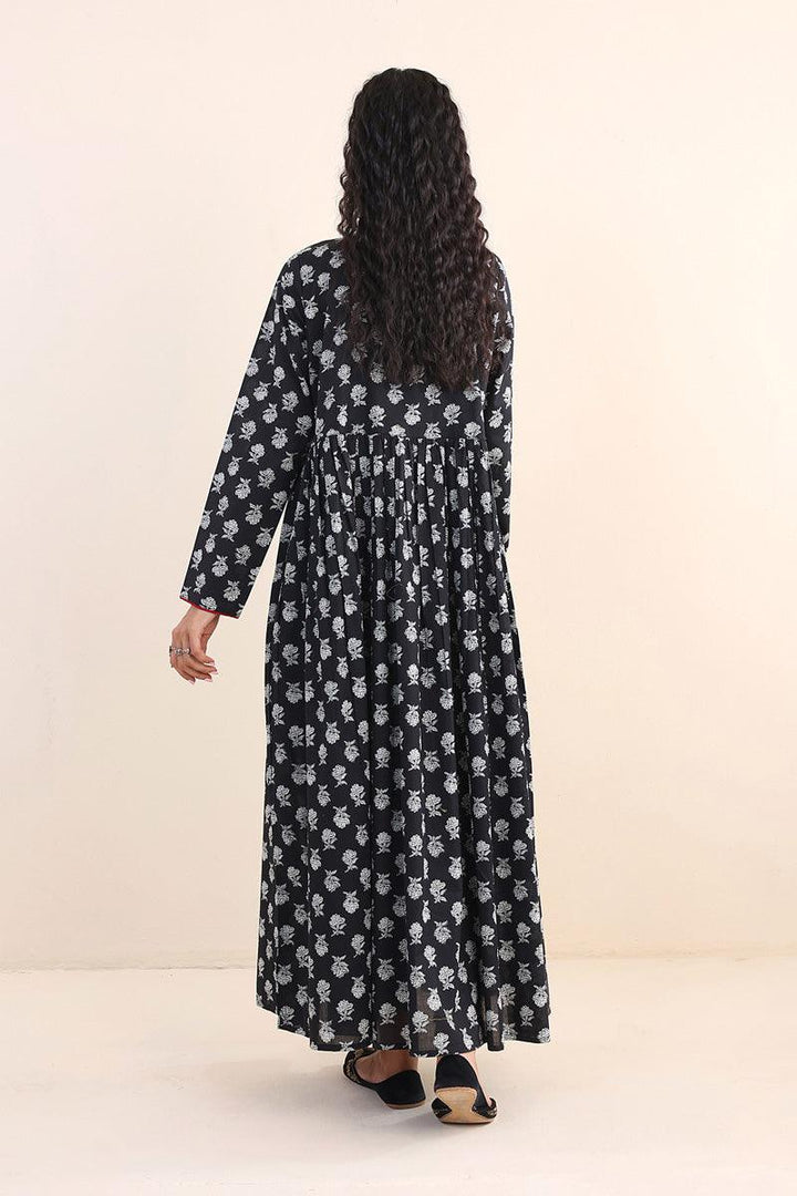 Generation - Sarasa Flared Dress - Black - Lawn - 1 Piece