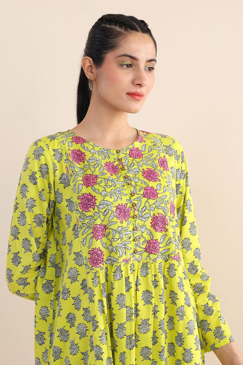 Generartion - Sarasa Set - 2 Piece - Yellow - Lawn