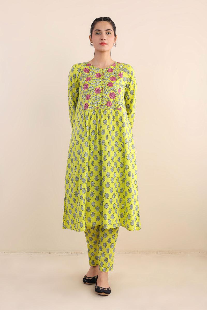 Generartion - Sarasa Set - 2 Piece - Yellow - Lawn