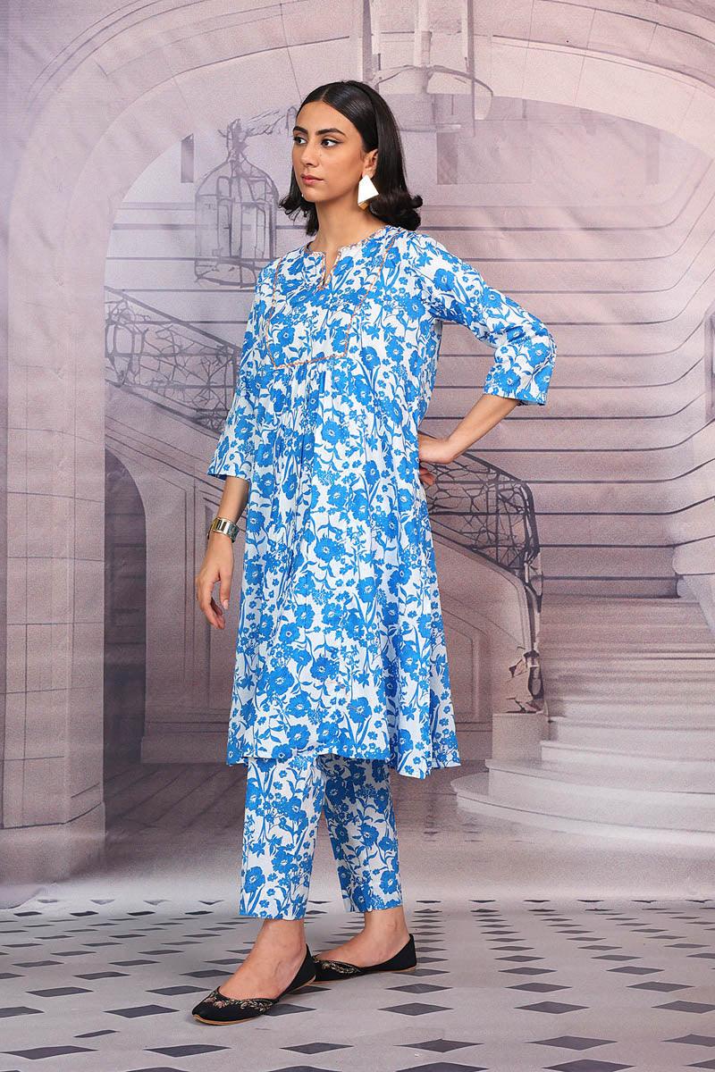 Generation - Floret Pholan Set - Blue - Lawn - 2 Piece