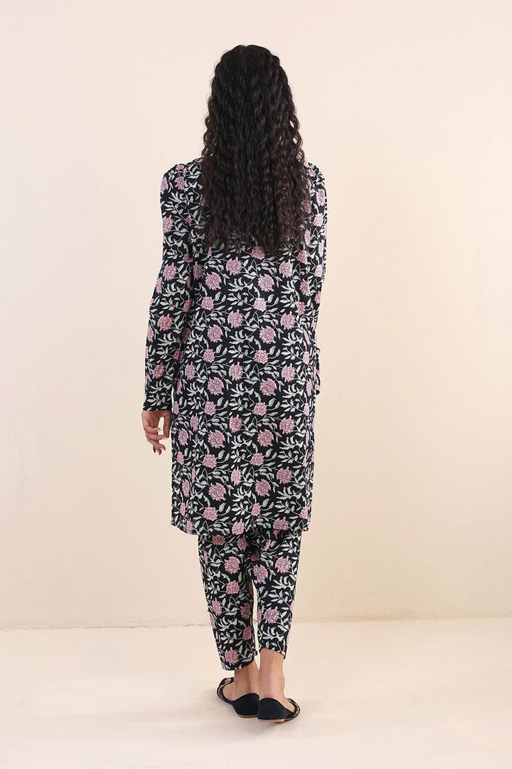 Generation - Sarasa Co-ord Set - Black - Lawn - 2 Piece