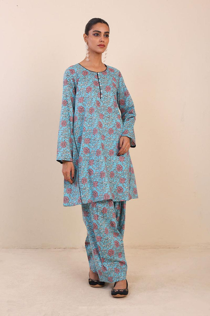 Generation - Sarasa 2-Piece Suit - Sky Blue - Lawn