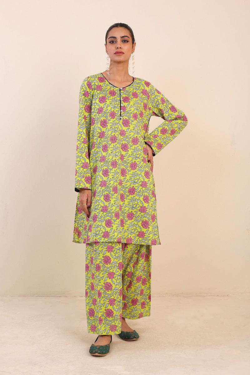 Generation - Sarasa 2-Piece Suit - Yellow - Lawn