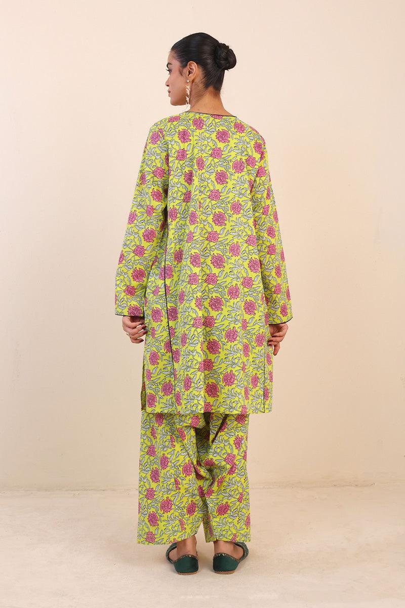 Generation - Sarasa 2-Piece Suit - Yellow - Lawn