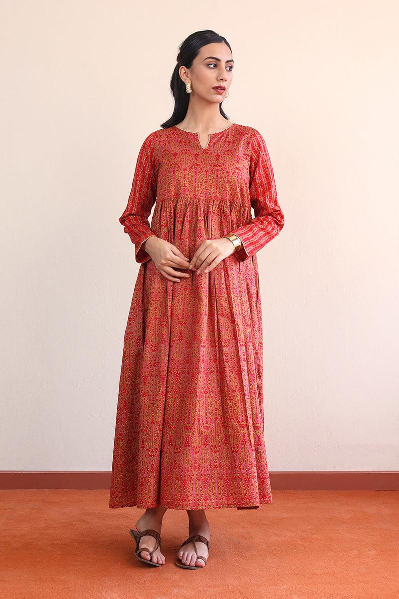 Generation - Sumba Dress - Red - Lawn - 1 Piece