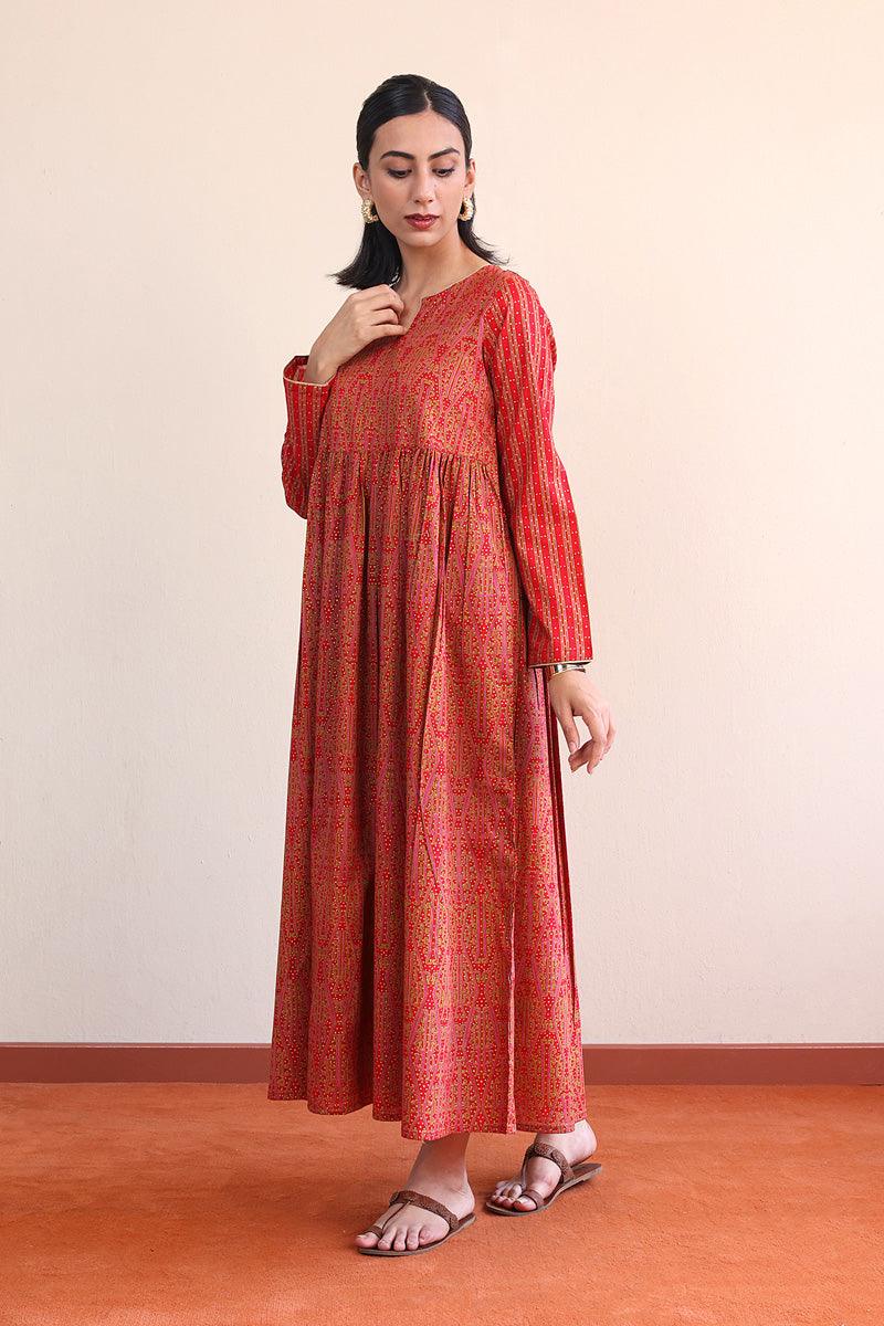 Generation - Sumba Dress - Red - Lawn - 1 Piece