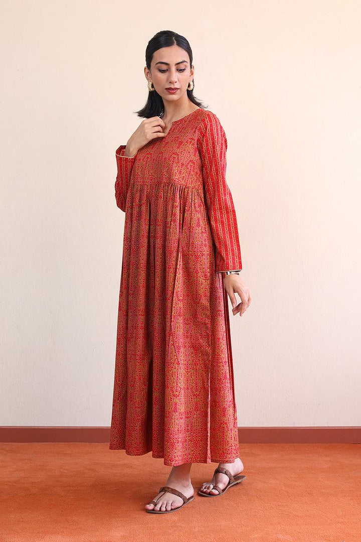 Generation - Sumba Dress - Red - Lawn - 1 Piece