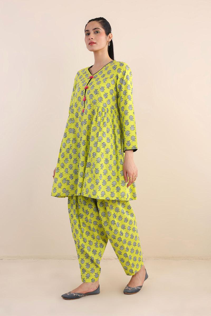 Generation - Sarasa 2- Piece Suit - Yellow - Lawn