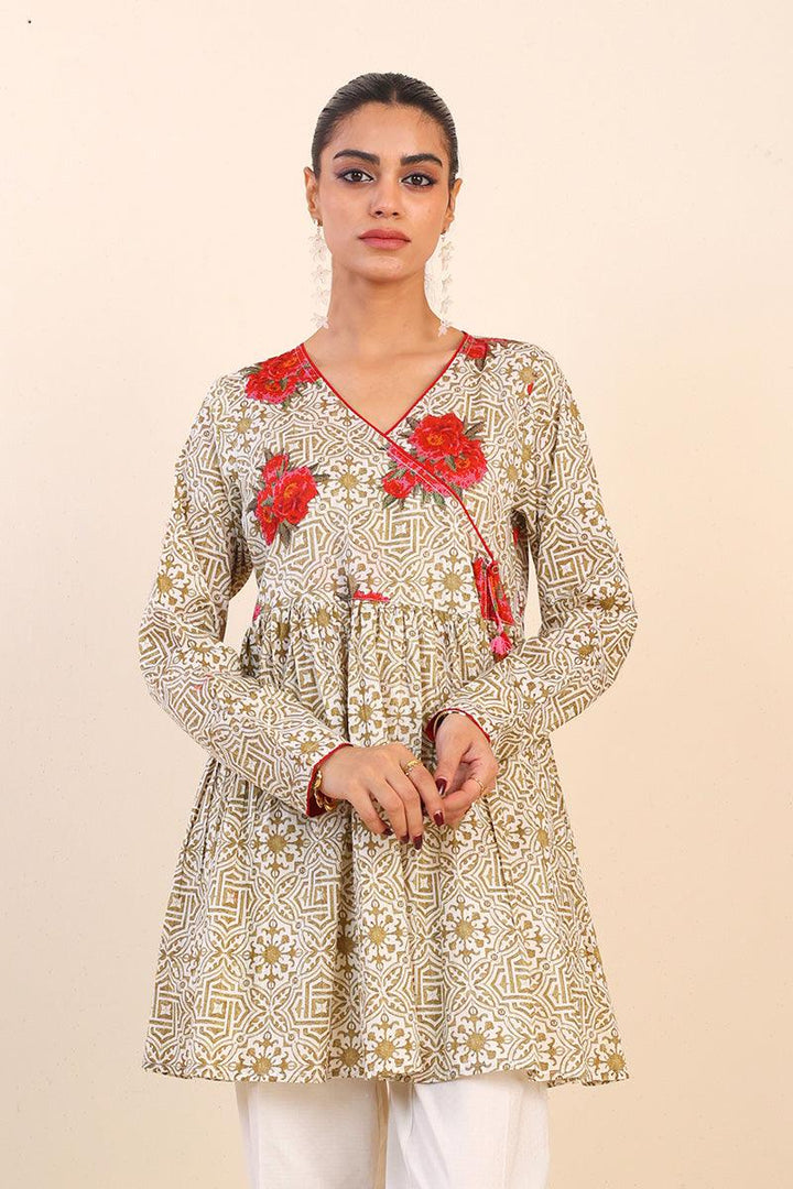Generartion - Tilework Top - 1 Piece - Olive Green - Lawn