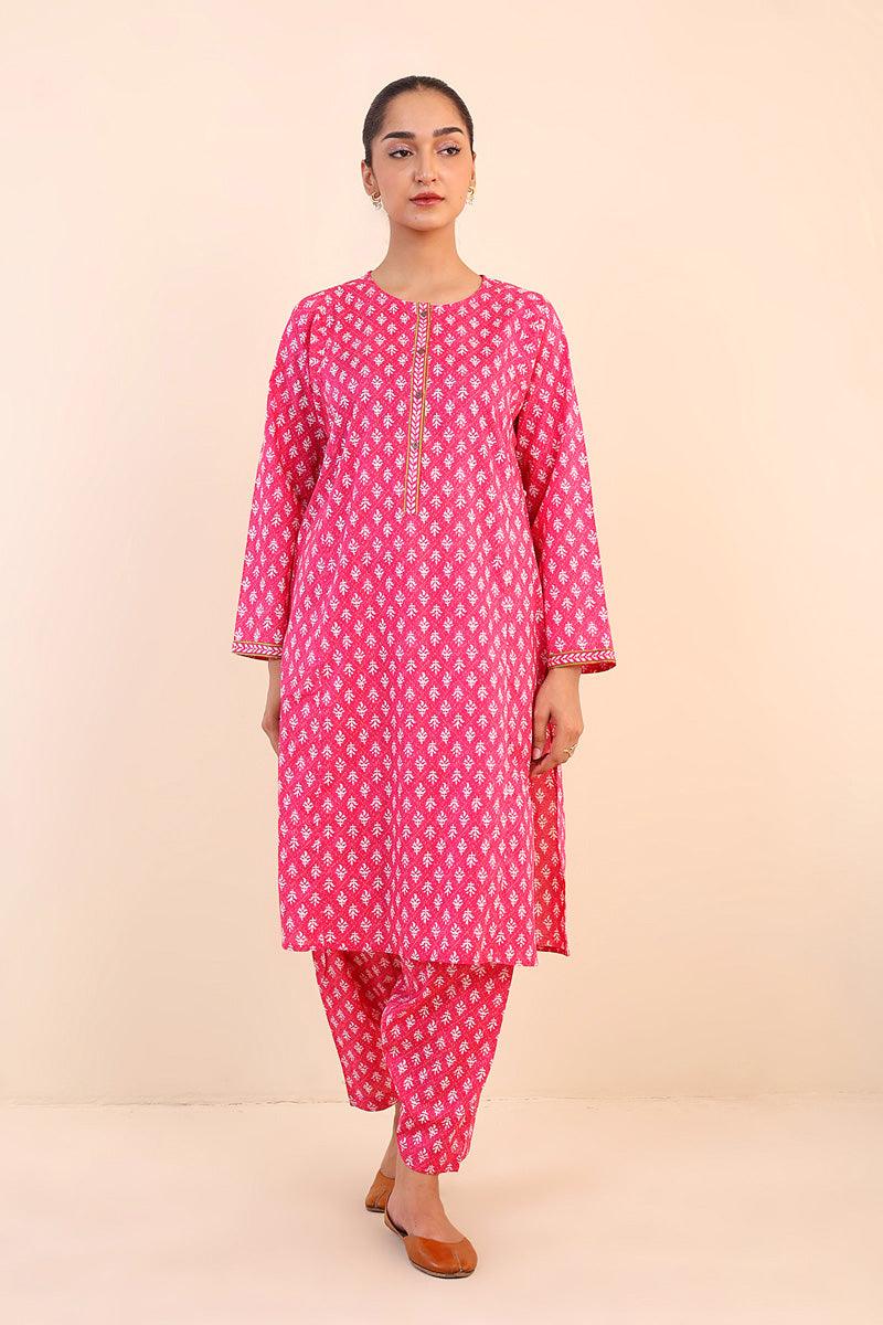 Generation - Barfi 2-Piece Suit - Lawn - Pink