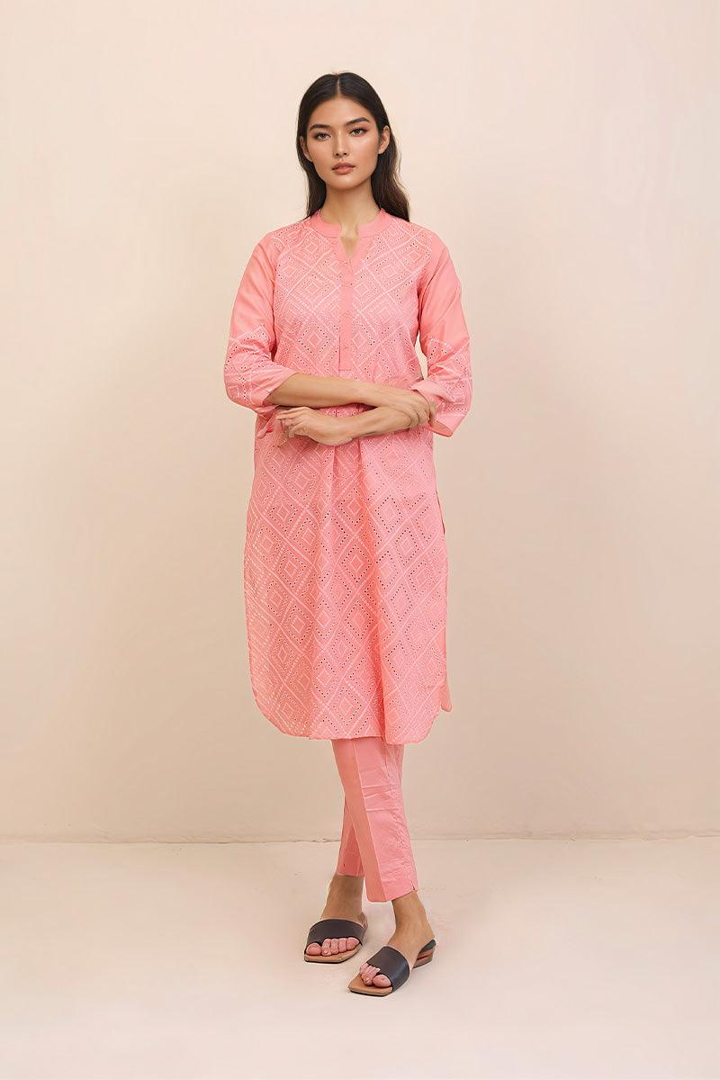Generation - Summer Breeze Schiffli Suit - Red - Schiffli - 2 Piece