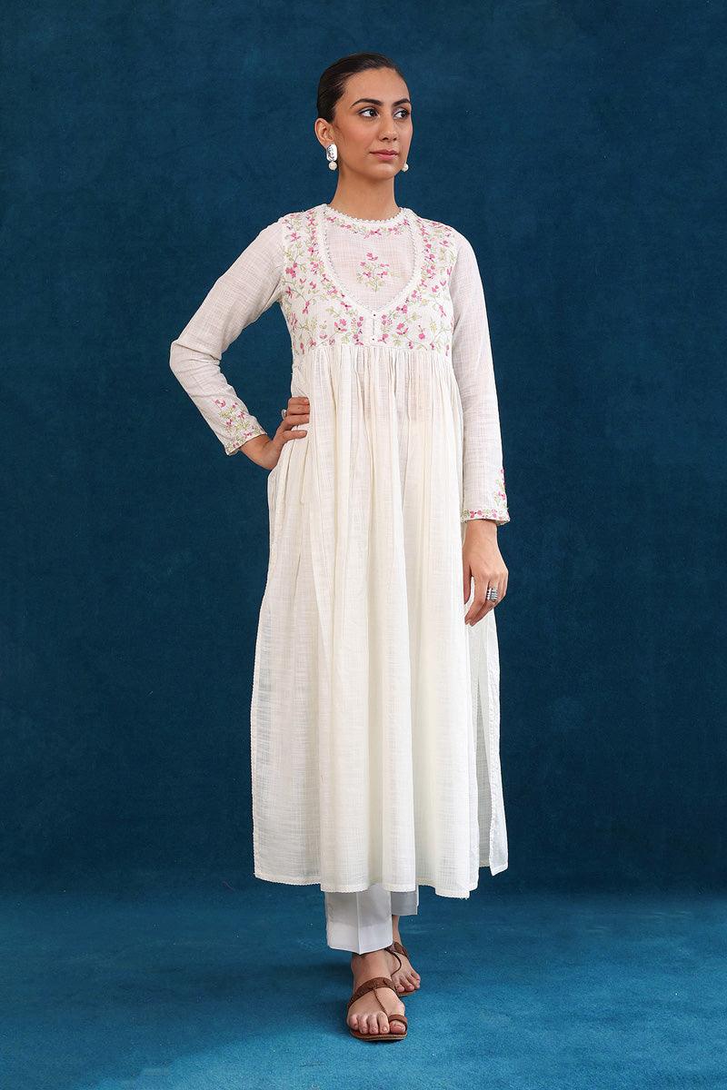 Generation - Sunehri Phool 2- Piece - Off White - Lawn