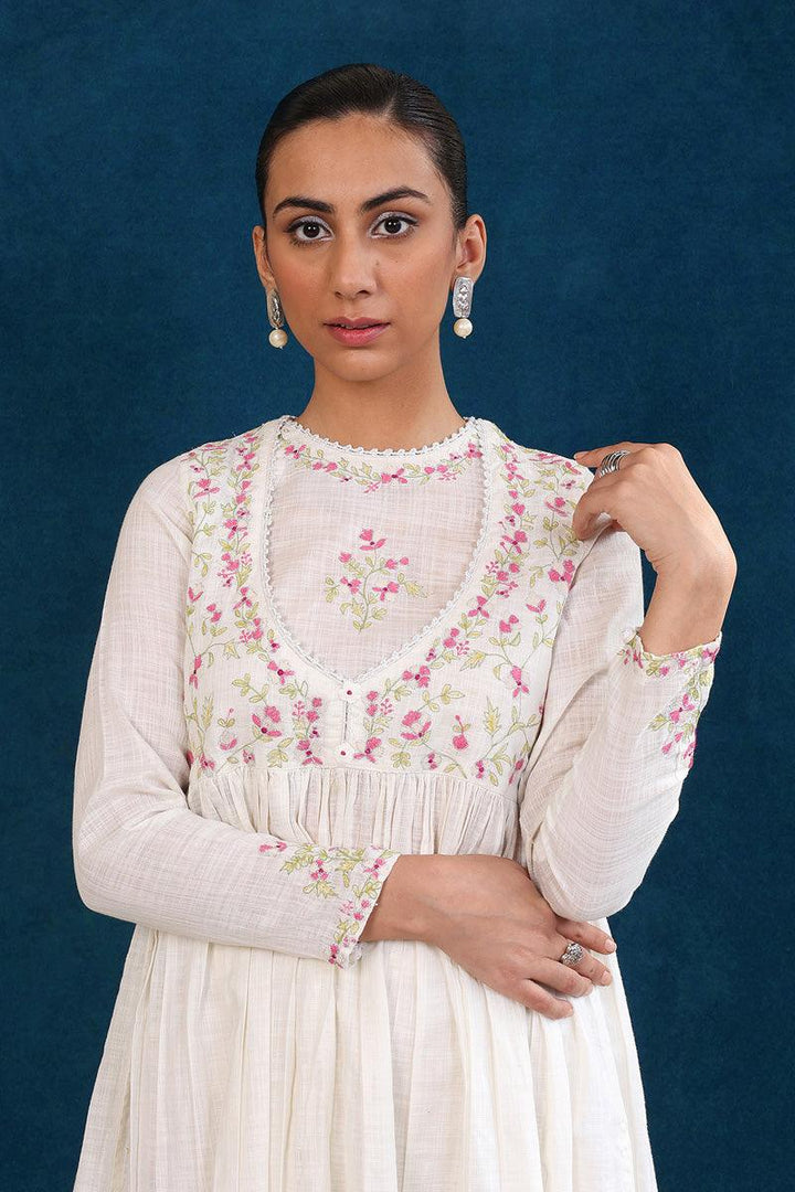 Generation - Sunehri Phool 2- Piece - Off White - Lawn