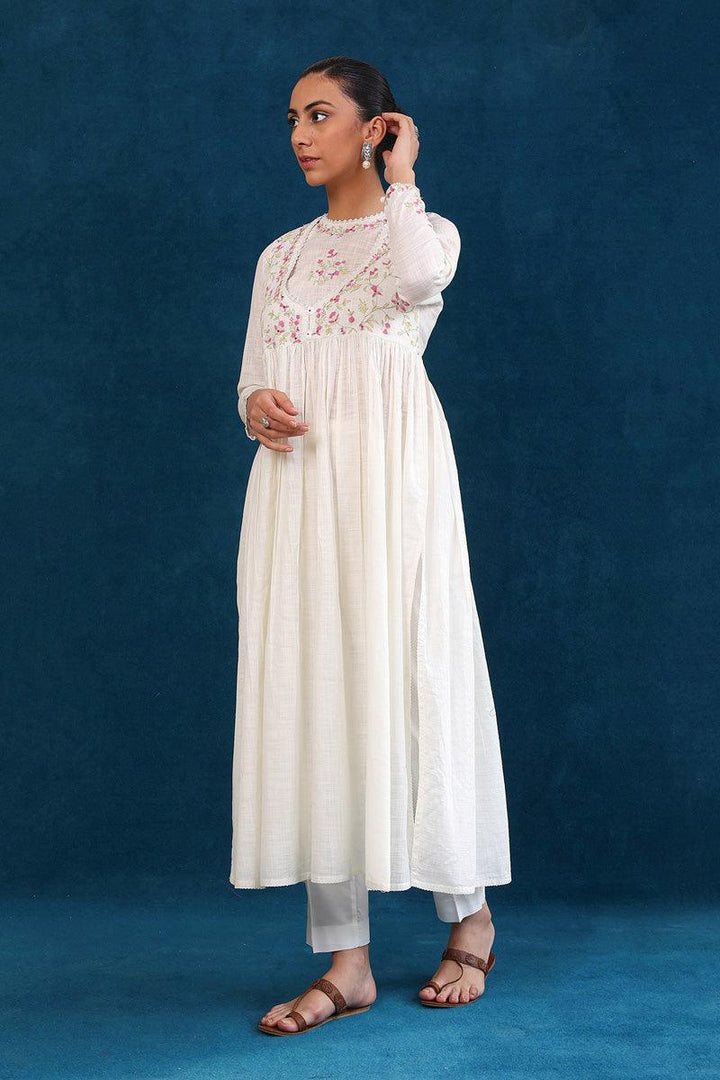 Generation - Sunehri Phool 2- Piece - Off White - Lawn