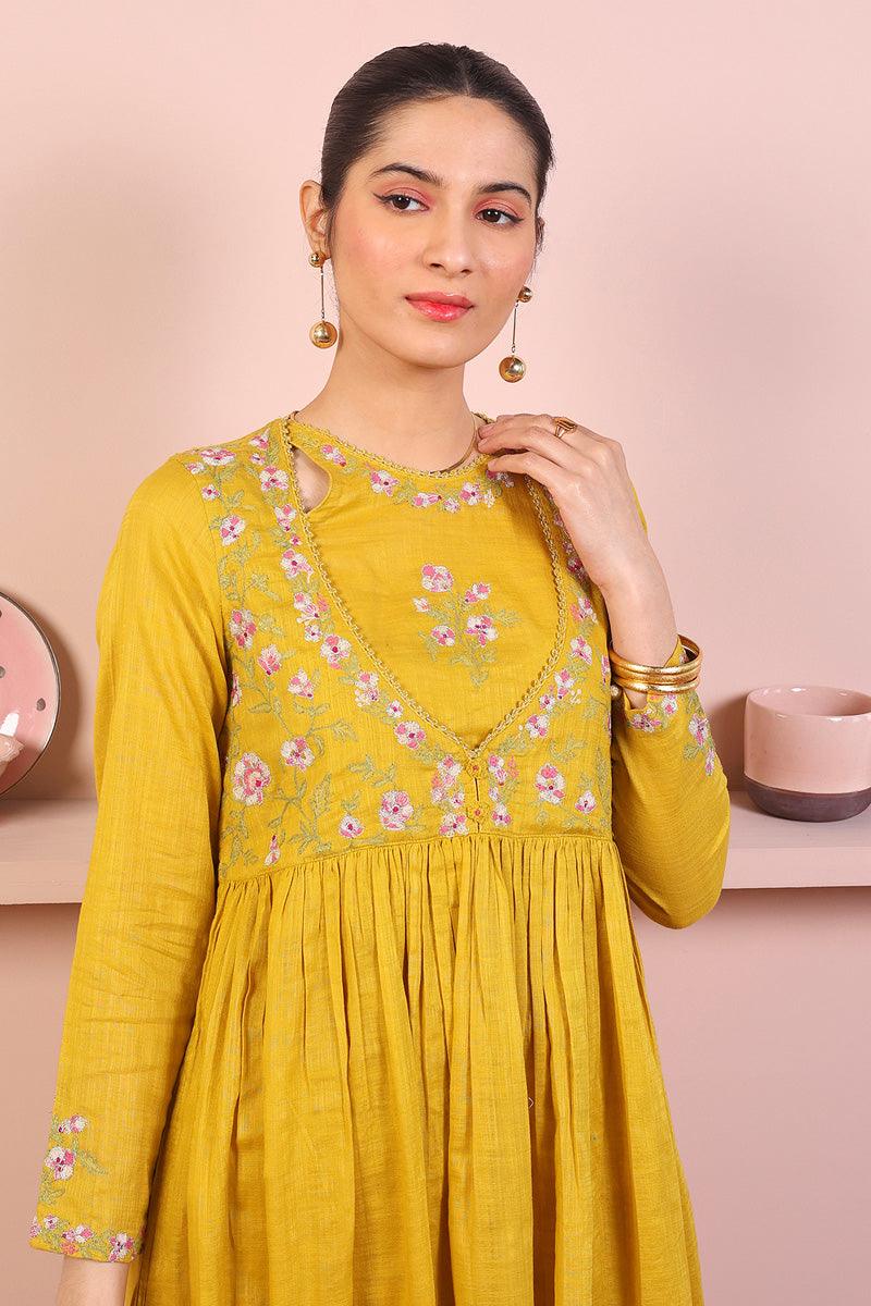 Generation - Sunehri Phool 2- Piece - Red - Lawn