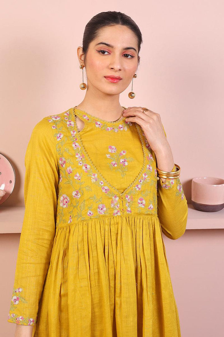 Generation - Sunehri Phool 2- Piece - Red - Lawn